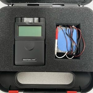Maxtens 2000 Black Digital TENS Unit with Accessories & carry case